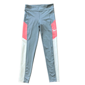 Nike Girl Athletic Leggings Pants Girl Workout Pants Nike Logo Size Medium